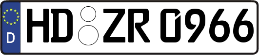 HD-ZR0966
