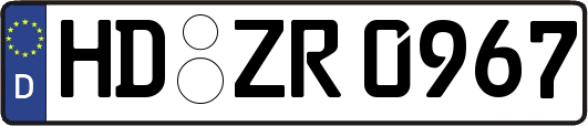 HD-ZR0967