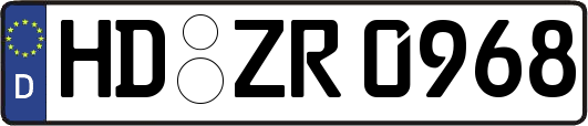 HD-ZR0968