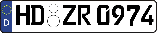 HD-ZR0974