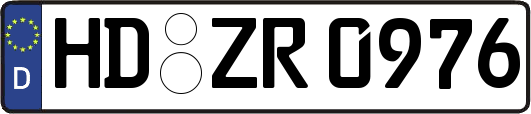 HD-ZR0976
