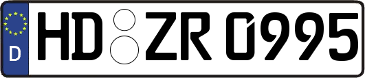 HD-ZR0995