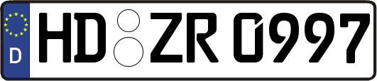 HD-ZR0997