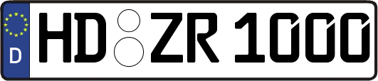 HD-ZR1000