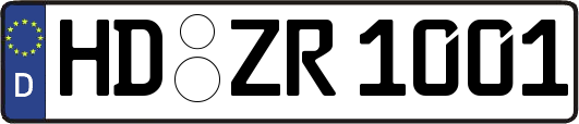 HD-ZR1001