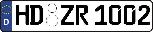 HD-ZR1002