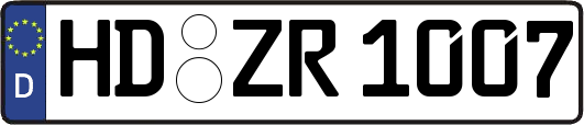 HD-ZR1007