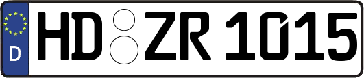 HD-ZR1015