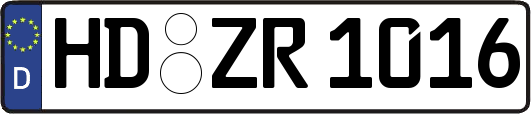HD-ZR1016