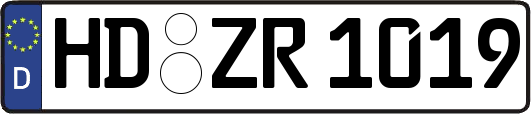 HD-ZR1019