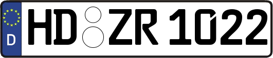 HD-ZR1022