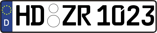 HD-ZR1023