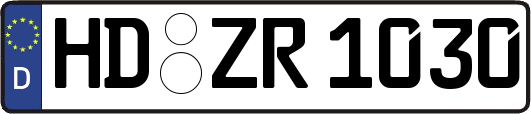 HD-ZR1030