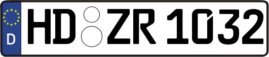 HD-ZR1032