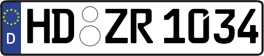 HD-ZR1034