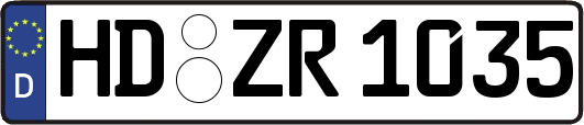 HD-ZR1035