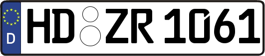 HD-ZR1061