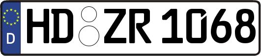 HD-ZR1068