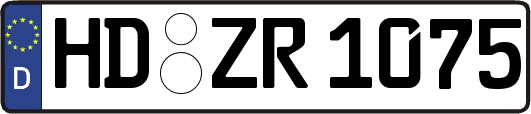 HD-ZR1075