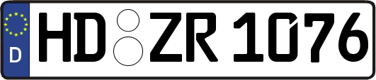 HD-ZR1076