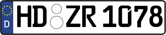HD-ZR1078
