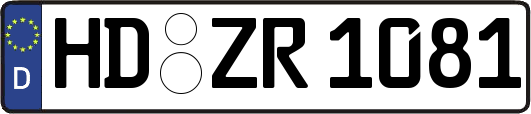 HD-ZR1081
