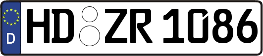 HD-ZR1086