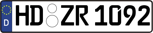 HD-ZR1092