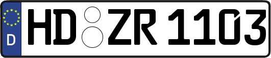 HD-ZR1103