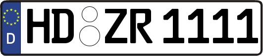 HD-ZR1111