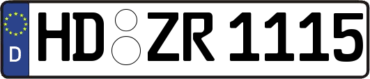 HD-ZR1115