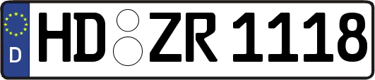 HD-ZR1118