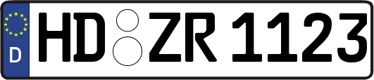 HD-ZR1123