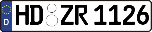 HD-ZR1126