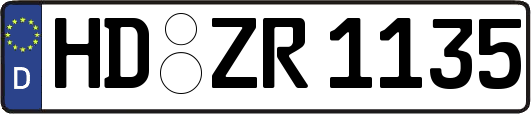 HD-ZR1135