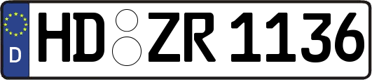 HD-ZR1136