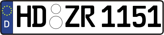 HD-ZR1151