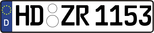 HD-ZR1153