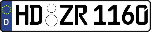HD-ZR1160