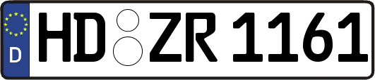 HD-ZR1161