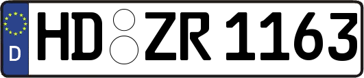HD-ZR1163