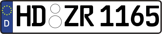 HD-ZR1165