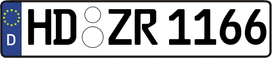 HD-ZR1166