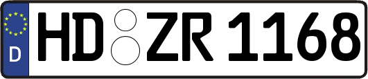 HD-ZR1168