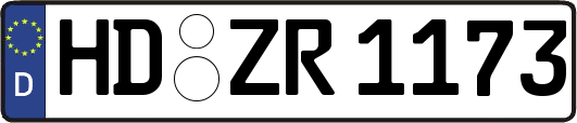 HD-ZR1173