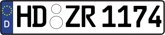 HD-ZR1174