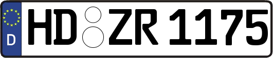 HD-ZR1175