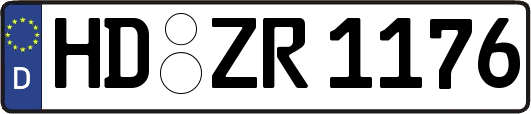 HD-ZR1176