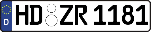 HD-ZR1181