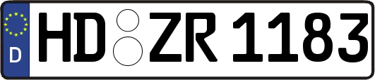 HD-ZR1183